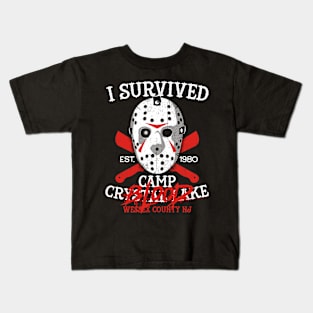 Camp Survivor v.2 Kids T-Shirt